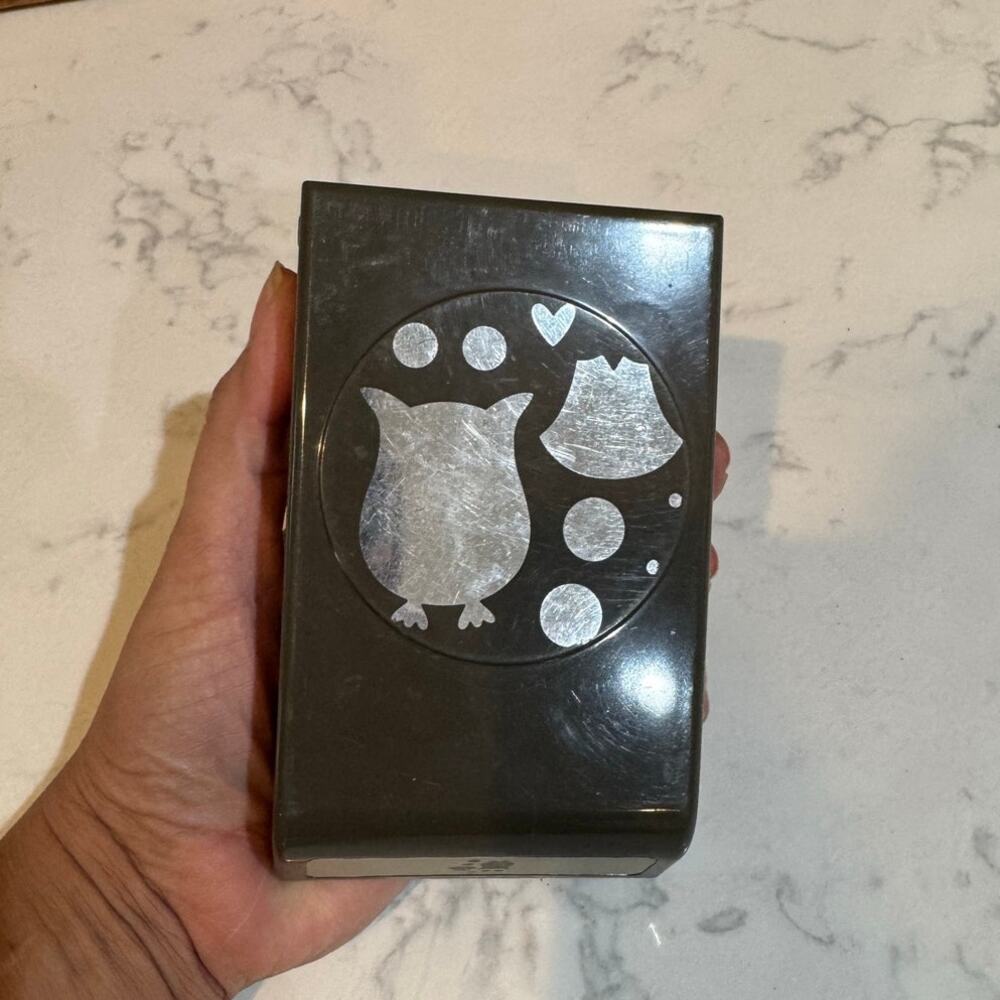 Stampin' Up! Owl Builder Punch owl shape, including eyes heart wing retired